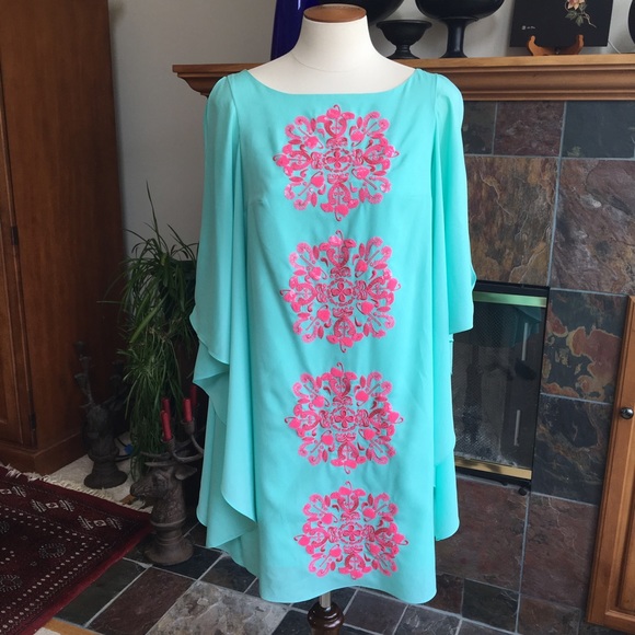 flamingo caftan